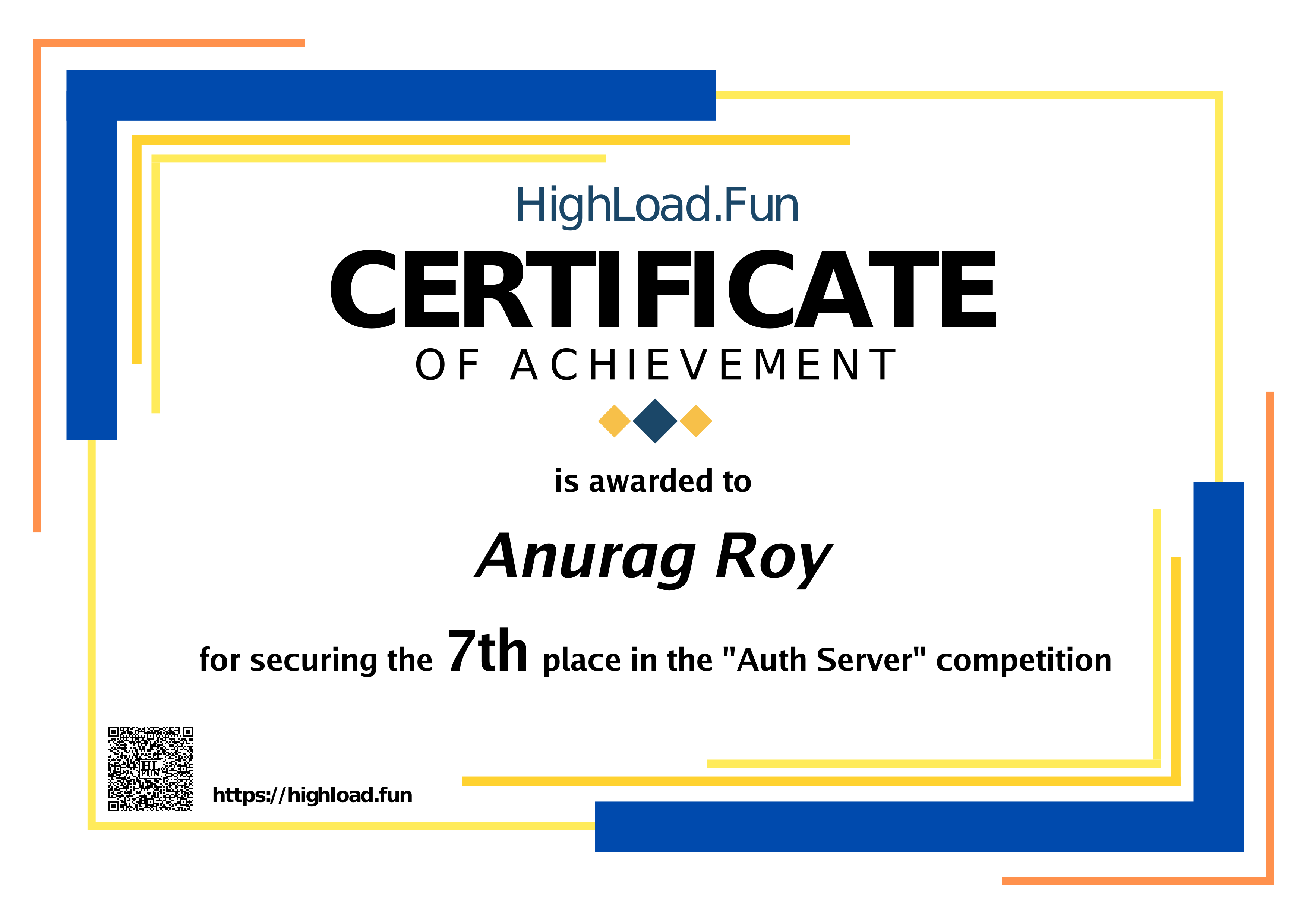 Certificate tc-authserver-2024